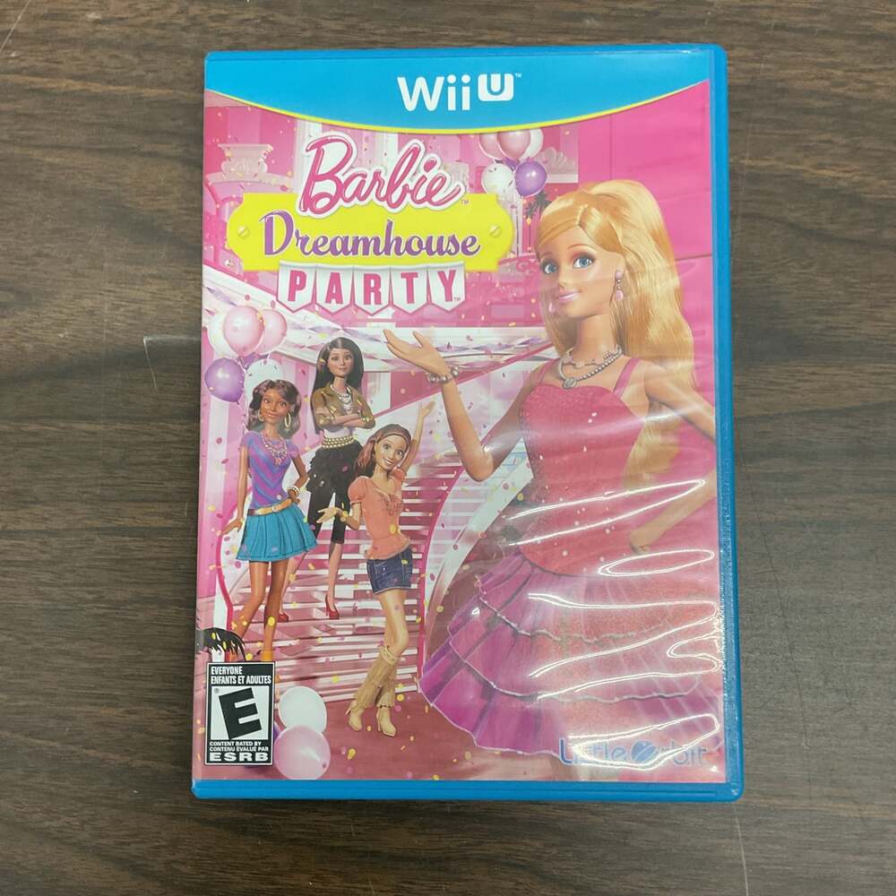 Barbie Dreamhouse Party - Nintendo Wii U (Complete in Box)
